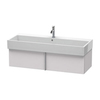 Duravit VA База под раковину 298x1184x431, 1 выдв.ящик, цвет белая сирень шелковисто-матовый VA612908787