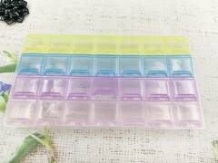 Контейнер для бисера 28 секций, р. 21,5х12х2 см