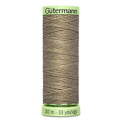 Нить Top Stitch 30/30 м для декоративной отстрочки, Gutermann, 724 бледно серо-коричневый