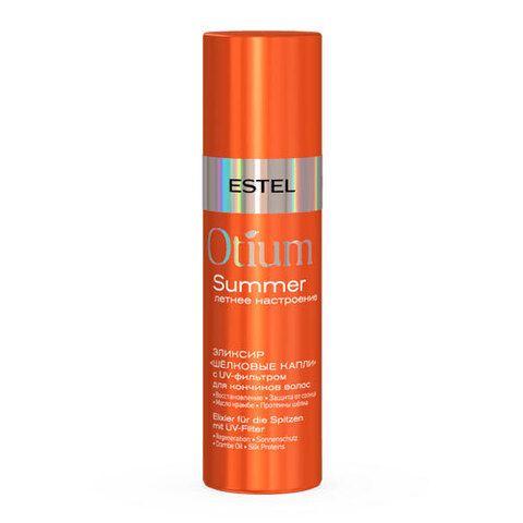 Estel Professional Otium Summer - Эликсир Шёлковые капли с UV-фильтром для кончиков волос