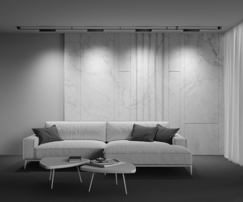 Трековый светодиодный светильник Maytoni Points TR128B-12W4K-M-B