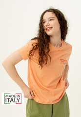 Футболка Bowery NYC "Mom And Pop's" Apricot