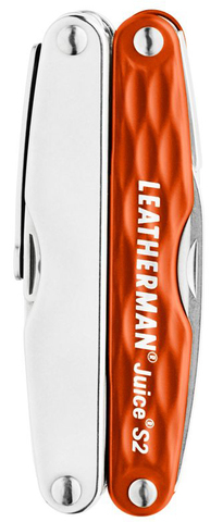 Мультитул Leatherman Juice S2, 12 функций, оранжевый (831941)