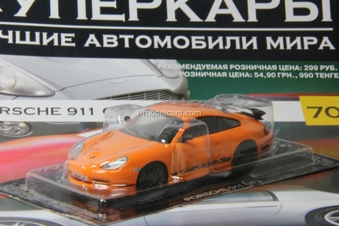 Porsche 911 GT3 1:43 DeAgostini Supercars #70