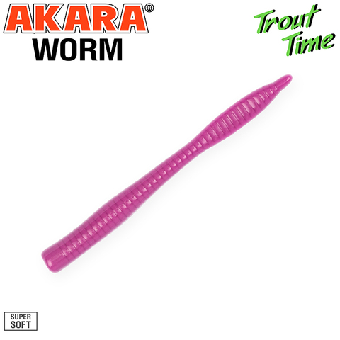 Силиконовая приманка Akara Trout Time WORM 3 Cheese 459 (10 шт.)