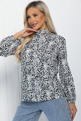 Блуза Ален (черно-белая) Б11391 LT Collection