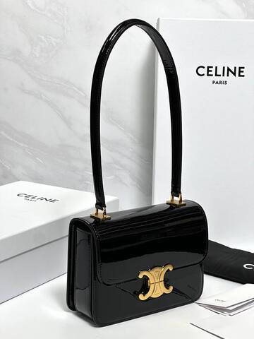 СУМКА CELINE GARANCE ДЛЯ ПОДРОСТКОВ ИЗ ЛАКИРОВАННОЙ ТЕЛЯЧЬЕЙ КОЖИ