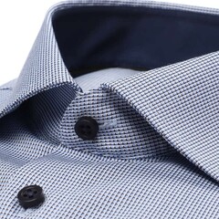 Сорочка Venti Modern Fit 193295500-101 из фактурной ткани синяя