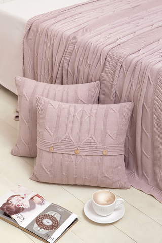 Наволочка декоративная 40х40 Luxberry Imperio 40 пудра тон 03