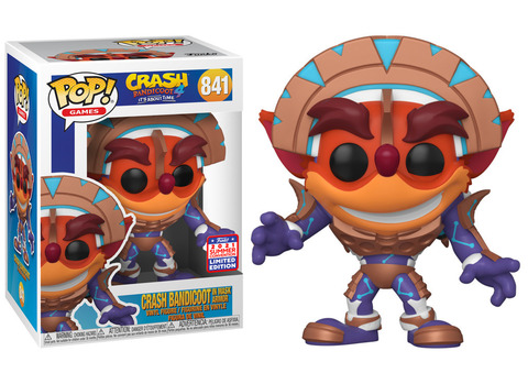 Funko POP! Crash Bandicoot: Crash Bandicoot in Mask Armor (Funkon 2021 Exc) (841)
