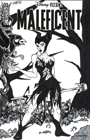 Disney Villains Maleficent #1 (Cover 28oi) (Sano Two)
