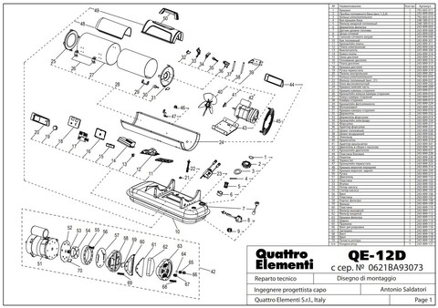 Кронштейн QUATTRO ELEMENTI QE-12D форсунки (243-899-019)