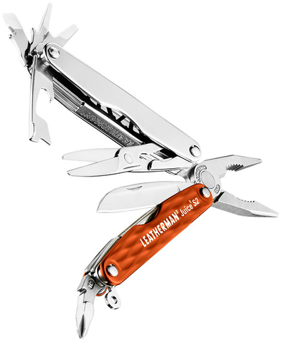 Мультитул Leatherman Juice S2, 12 функций, оранжевый (831941)