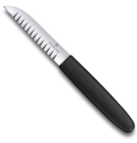 Нож Victorinox карбовочный, 8,5 см, черный