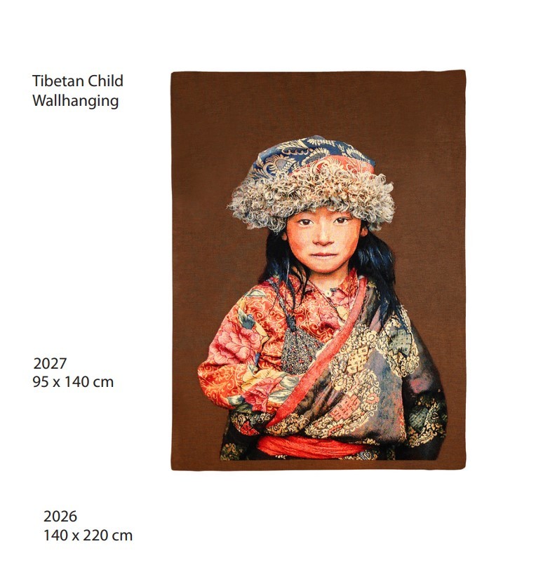Гобелен Tibetan Child Wallhanging