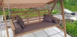 Садовые качели из дерева O-Zone XL