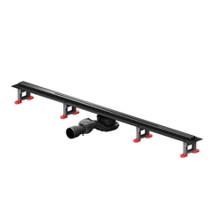 Am.Pm W01SC-S11-100-05BM MasterFlow Трап для душа линейный универс затвор Slim line 100см цвет черн мат фото