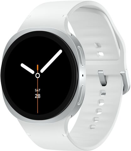 Умные часы Samsung Galaxy Watch8 44 мм Wi-Fi + LTE серебро (SM-L335)