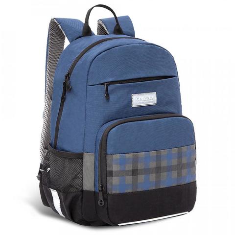 Çanta \ Bag \  Рюкзак школьный (/1 синий - черный) RB-155-1