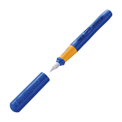 Ручка перьевая Pelikan School Pelikano Junior (PL940916) синий L сталь нержавеющая L карт.уп.
