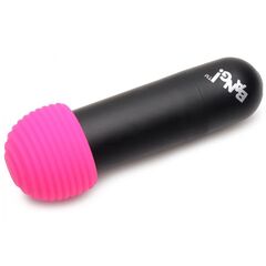 Вибропуля с 4 эластичными насадками Rechargeable Bullet With 4 Attachments - 