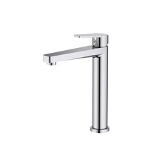 Aquatek AQ1704CR AQ1704CR ЛУГАНО смеситель для раковины высокий 217, без донного клапана фото