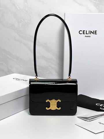 СУМКА CELINE GARANCE ДЛЯ ПОДРОСТКОВ ИЗ ЛАКИРОВАННОЙ ТЕЛЯЧЬЕЙ КОЖИ