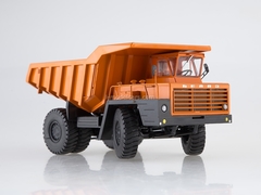 BELAZ-540A Dumper 5 grille crossbars orange 1:43 Dealer models BELAZ