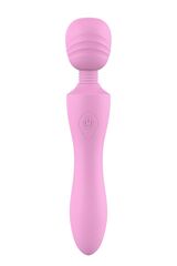 Розовый жезловый вибромассажер Pink Lady - 21,6 см. - 