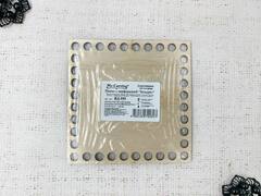 Заготовка для декорирования Панно с перфорацией/донышко, р. 12х12 см