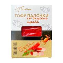 Тофу палочки со вкусом краба Quick Vegan, 150 г