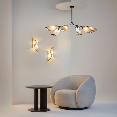 Люстра на штанге Maytoni Organic MOD225PL-06B