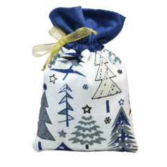 Мешок синий Елочка / 350 г / Сибирский кедр