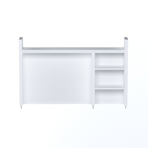 Надстройка для стола письменного КОМПИ, 105х17х65, белый