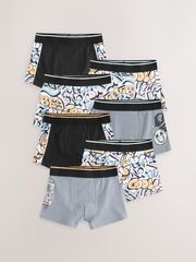 Трусы для мальчика Next E98-878, 7 шт., Серый, Черный