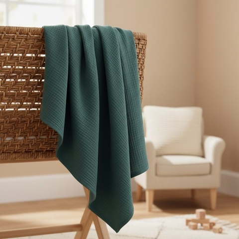 Пеленка муслин "Изумруд"