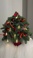 Новогодняя дизайнерская елочка