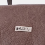 Сумка Саломея 334 македония какао + шоколад