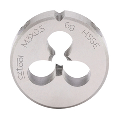 Плашка М 3,0х0,5 DINEN22568 HSSE 6g 20х5мм Bucovice(CzTool) 290030