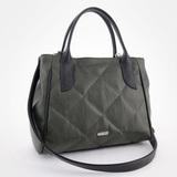 Сумка Саломея 472 македония оливковый + черный