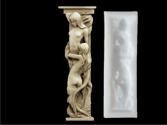 Силиконовый молд Пилястра № 0529 левая