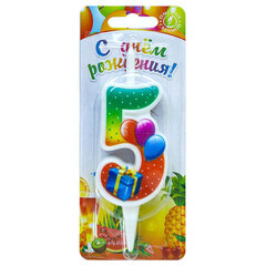 Свеча-цифра тортовая 