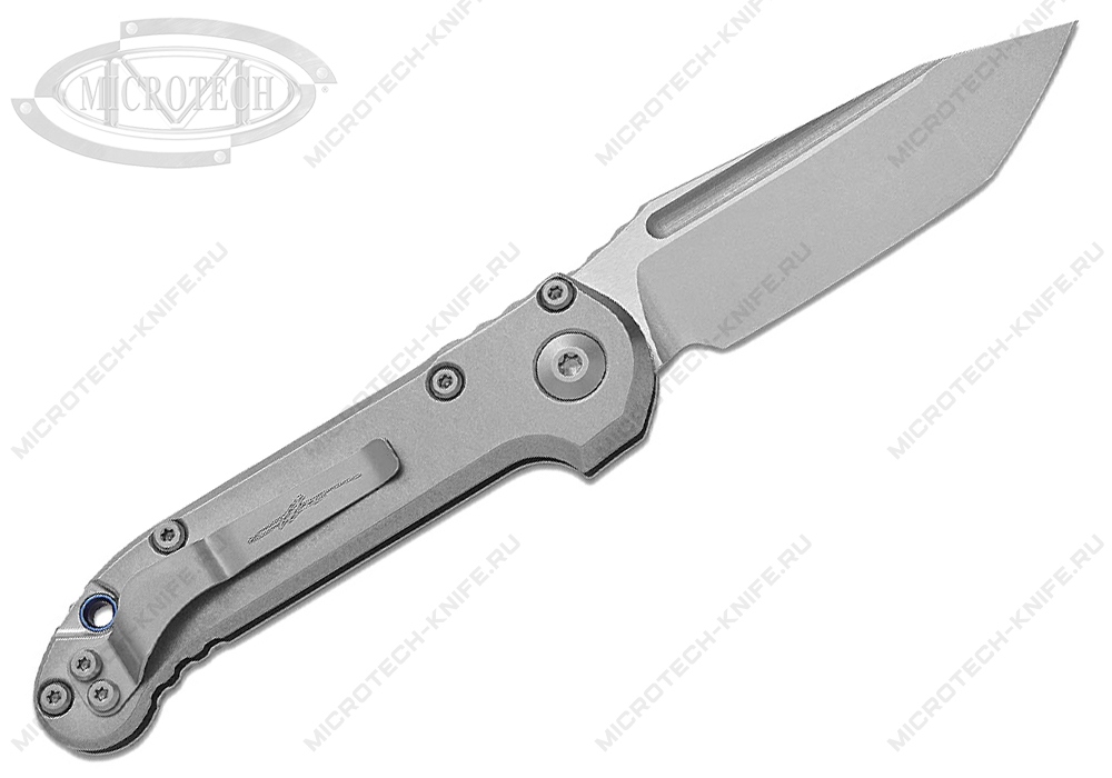 Нож Microtech LUDT 1136-10MS3 Blue Ti Accent Marfione Select