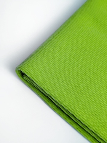 Яркий салат Кашкорсе к футеру 3-х нитке петле минидиагональ Supreme с Пич-эффектом