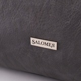 Сумка Саломея 264 македония серый+черный