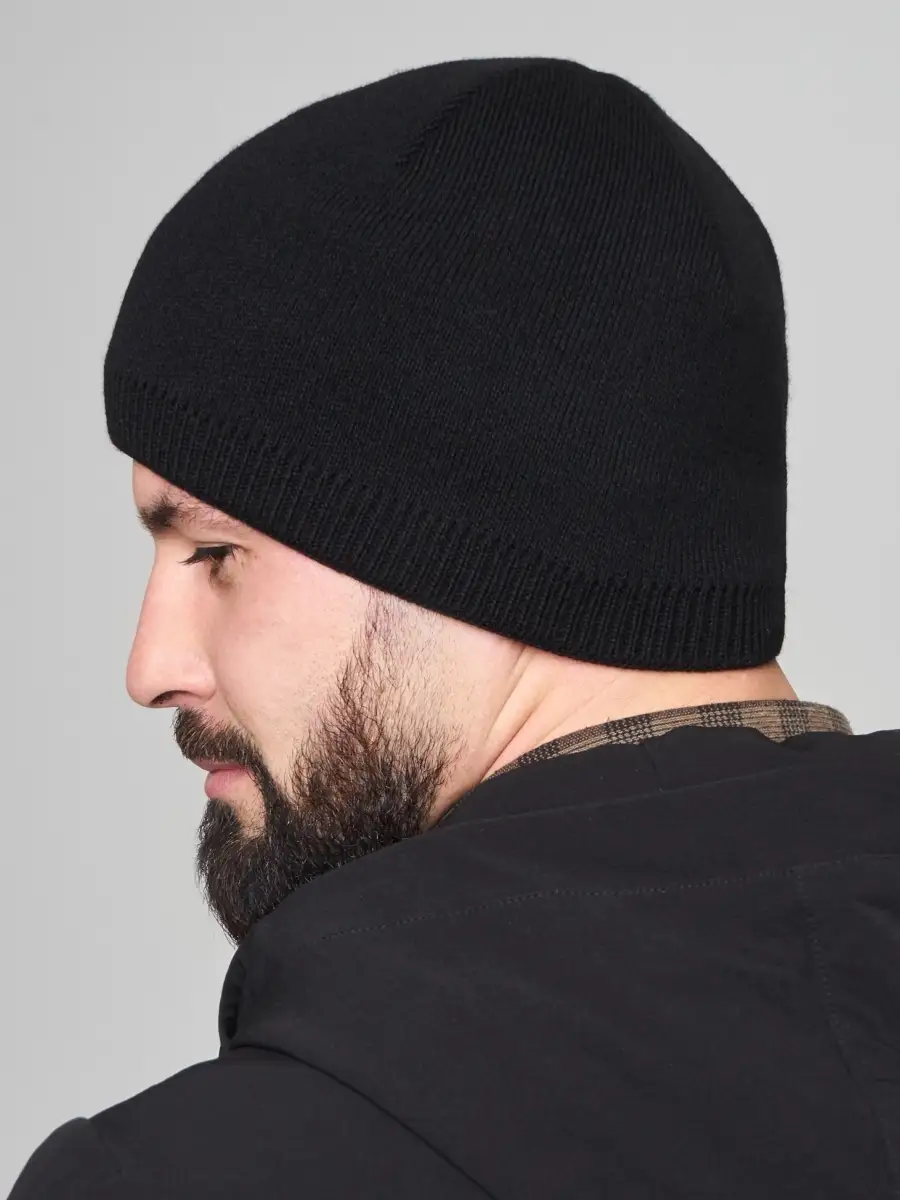 Шапка мужская вязаная
