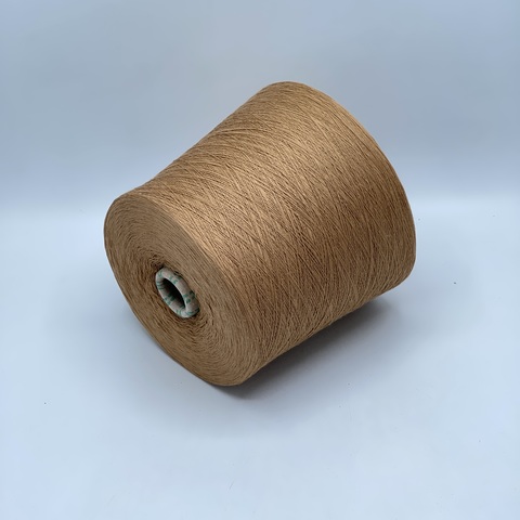 Бобинная пряжа,Cotton combed, 1693м. 100%Хлопок, Песок(314), 39117