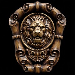 Силиконовый молд Геральдика Лев