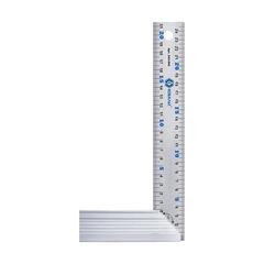 Угольник КОБАЛЬТ столярный 250 мм, нерж.сталь , алюминиевое основание (243-592)