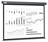 Экран Cactus 180x180см Wallscreen CS-PSW-180X180-SG 1:1 настенно-потолочный рулонный серый